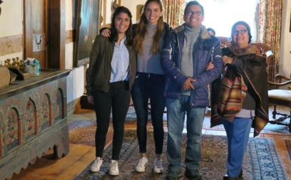 Gäste aus Ecuador